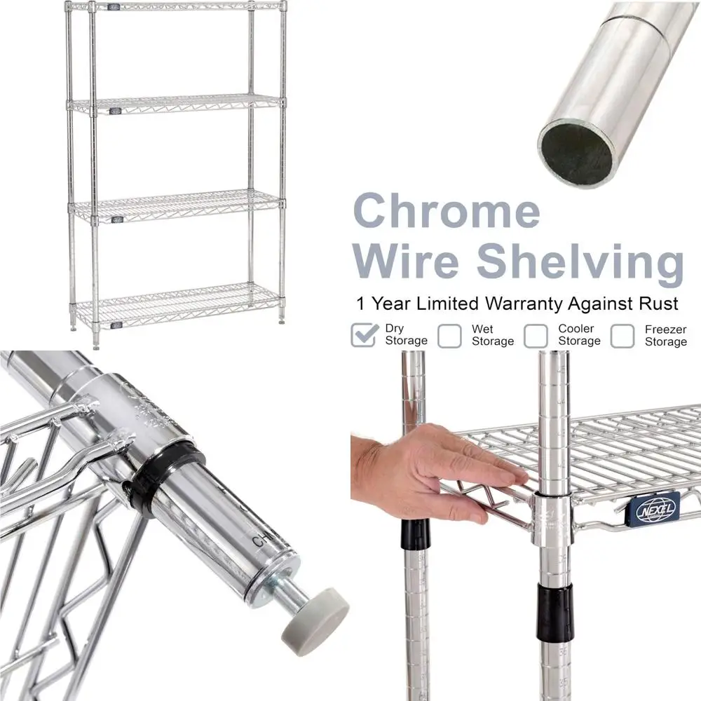 Adjustable 4-Tier W…