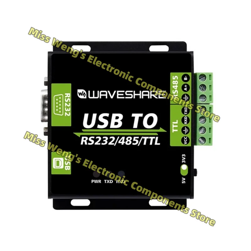 FT232RNL/CH343G USB to RS232/485/TTL serial converter industrial grade with isolation USB TO RS232/485/TTL (B)