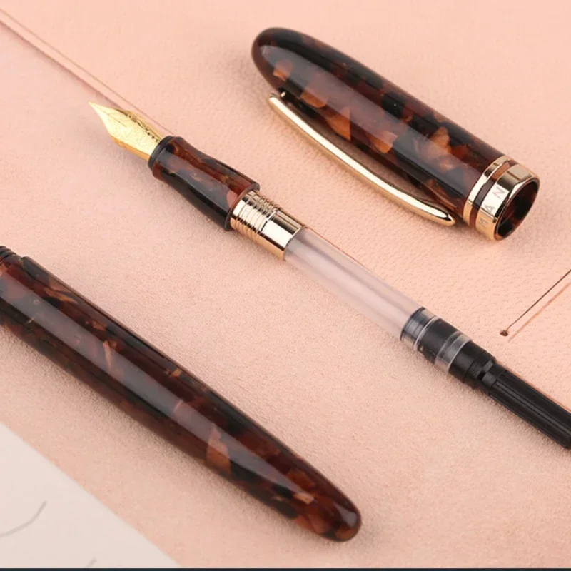 MAJOHN Craftsman M200 Resin Pen Imported From Germany, Adult Male and Female Student Writing Practice Pen Ink Pen Gift Box