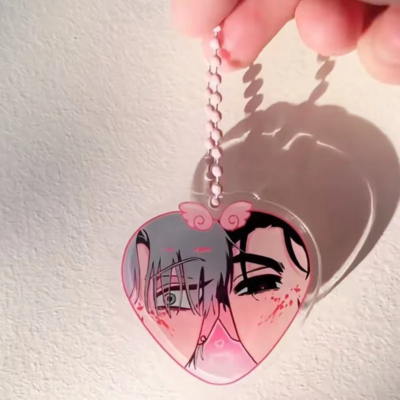 이반 수아 미지 에일리언 스테이지 현 루카 코스프레 키체인 아크릴 가방 펜던트 열쇠고리 장식품 키링 액세서리 선물 소품