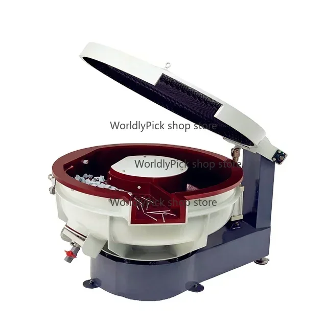 150L-600L Vibratory Finishing Machine with Sound Proof Cover/Vibrating Polishing Machine/Vibration Tumbler