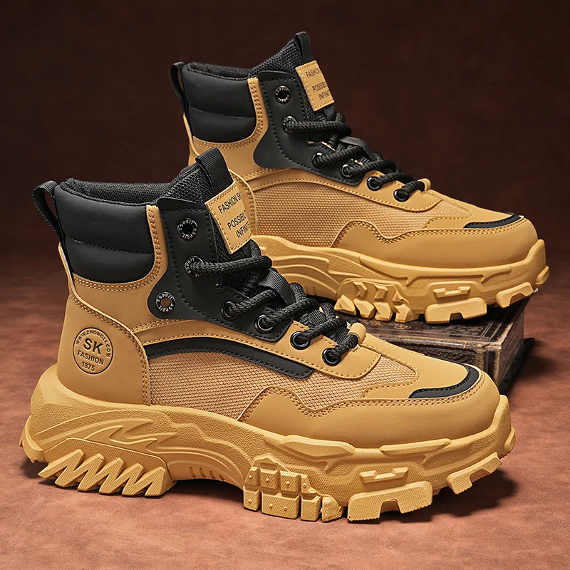 Leatherwork Designs - Bottes d'automne pour hommes en cuir