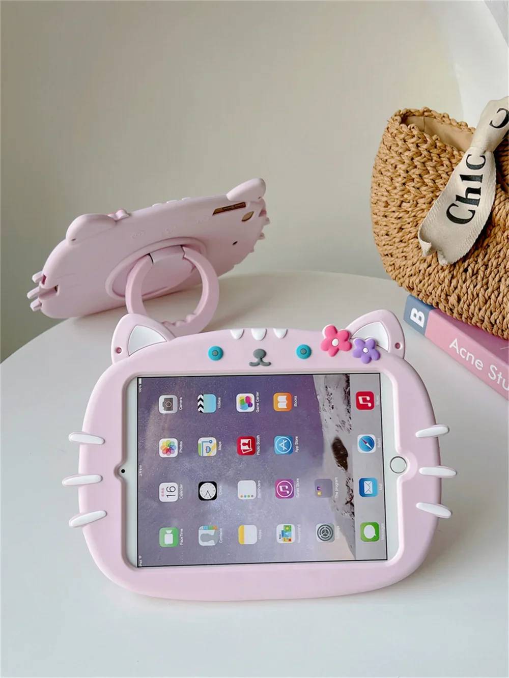 For Samsung Galaxy Tab A7 10.4 T500 Lite 8.7 T220 Case Kids Stand Cover For A9 A8 10.5 A 8.0 T290 10.1 T510 S6 Lite 10.4 Cases