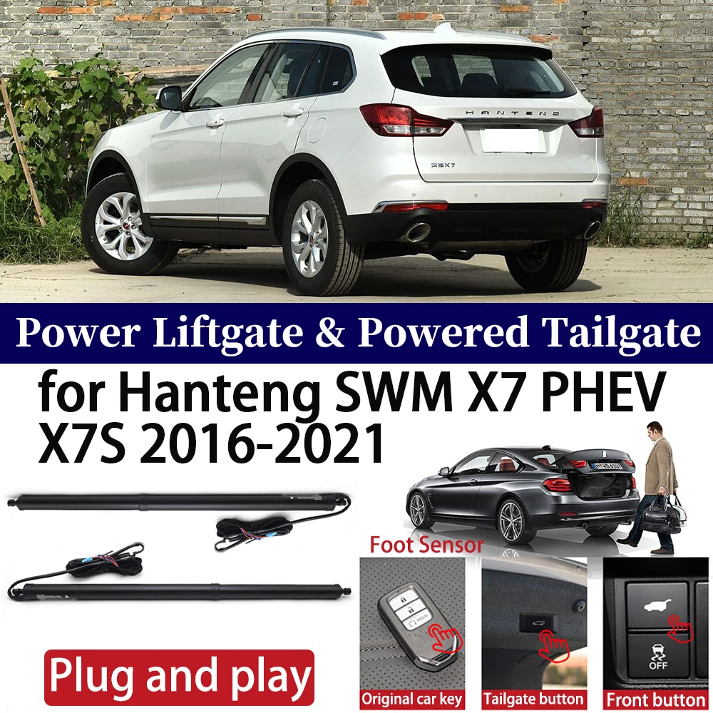 

for Hanteng SWM X7 PHEV X7S 2016-2021 Car Auto Power Electric Tailgate Liftgate Lift Trunk Closer System Boot Lift Motor Kit