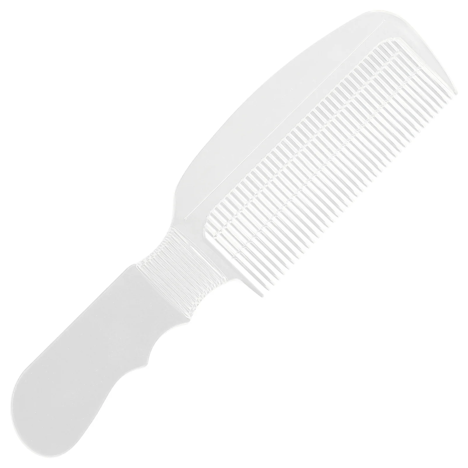 

Transparent Hairdressing Comb Lightweight Pc Material Smooth Grip Salon Home Use Styling Tool Simple Durable Design