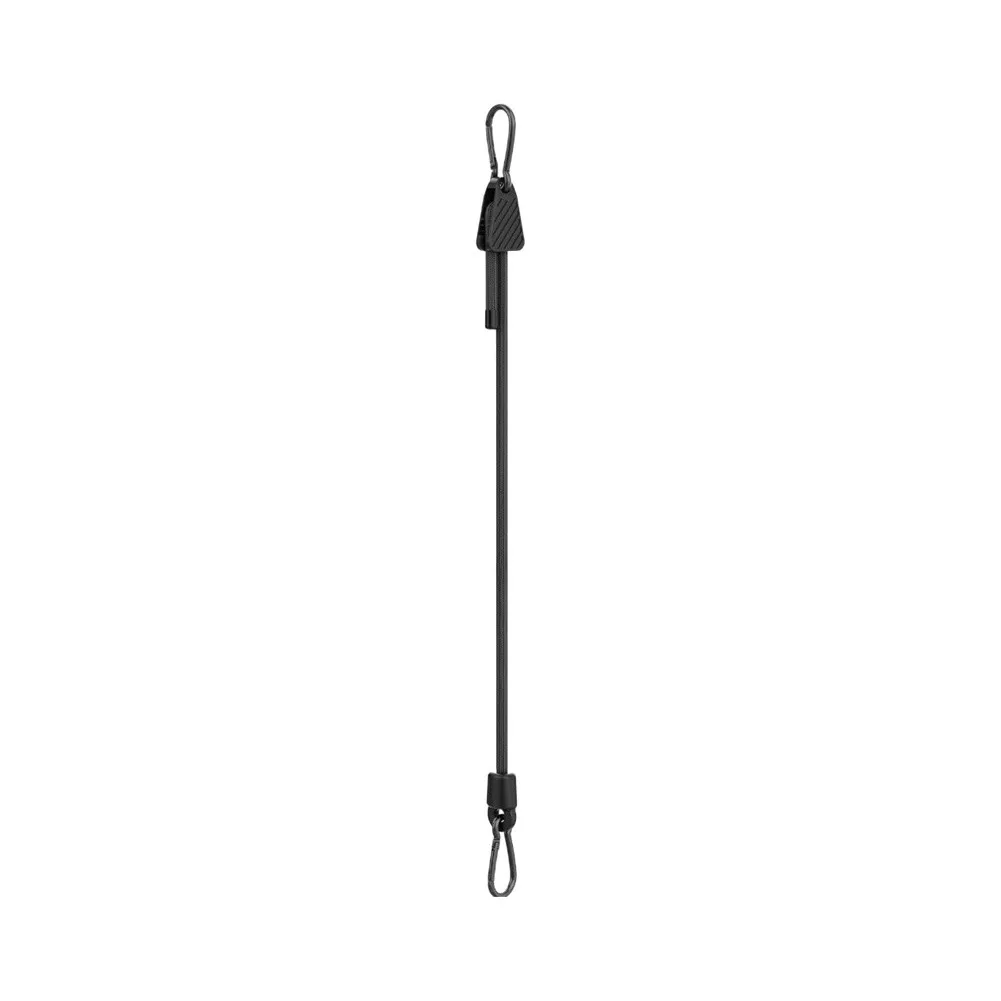 Adjustable Bungee Strap with Hooks for Outdoor Adventures Road Trips and Daily Organization Tasks 1/1.2m Length