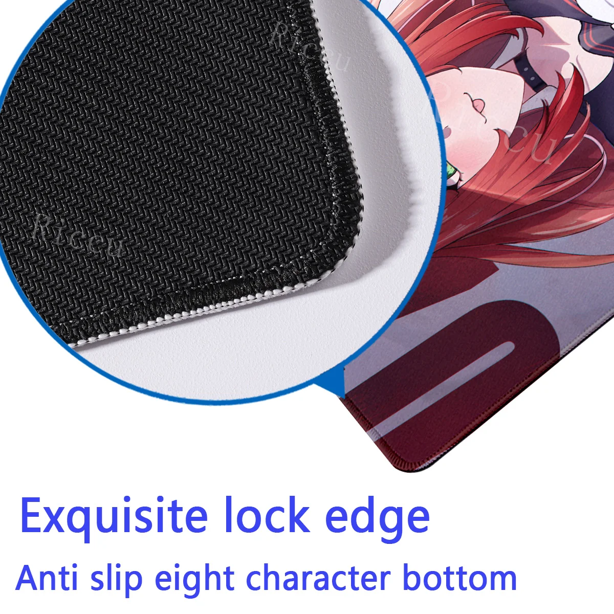 PC peripherals Ukinami Yuzuha Mouse Pad ZZZ Hentai Zenless Zone Zero Table Mat Gaming XXL Anime Mouse pad Keyboard Desktop Mat