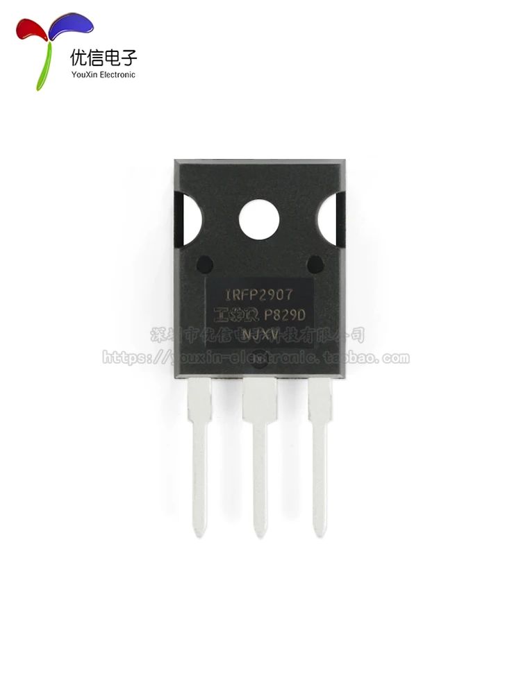 10pcs original IRFP2907PBF TO-247 N channel 75V/209A in-line MOSFET field effect tubes  