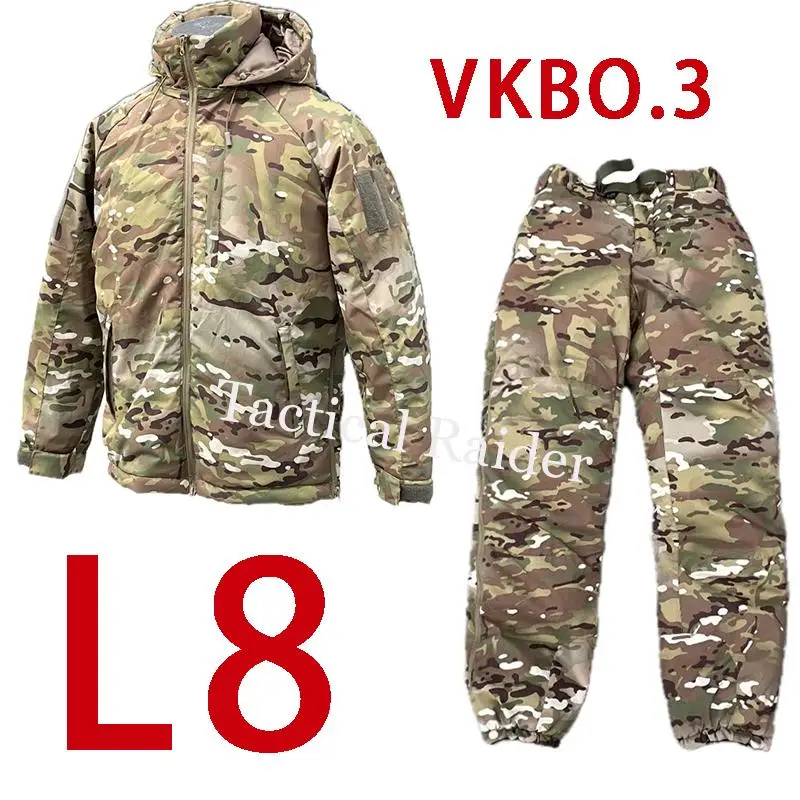 Vkbo. 3 Russische L8 katoenen jas met warme en koudebestendige dikke katoenen broek als trainingsbroek
