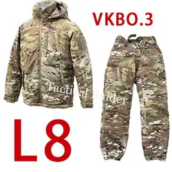 Vkbo. 3 Russische L8 katoenen jas met warme en koudebestendige dikke katoenen broek als trainingsbroek