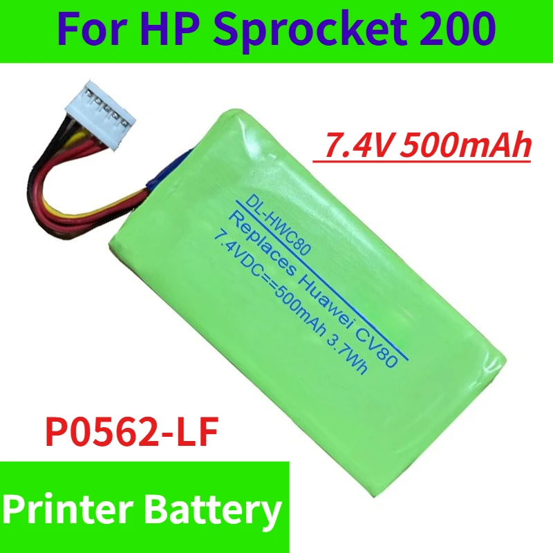 

7.4V 500mAh Printer Battery P0562-LF for HP Sprocket 200