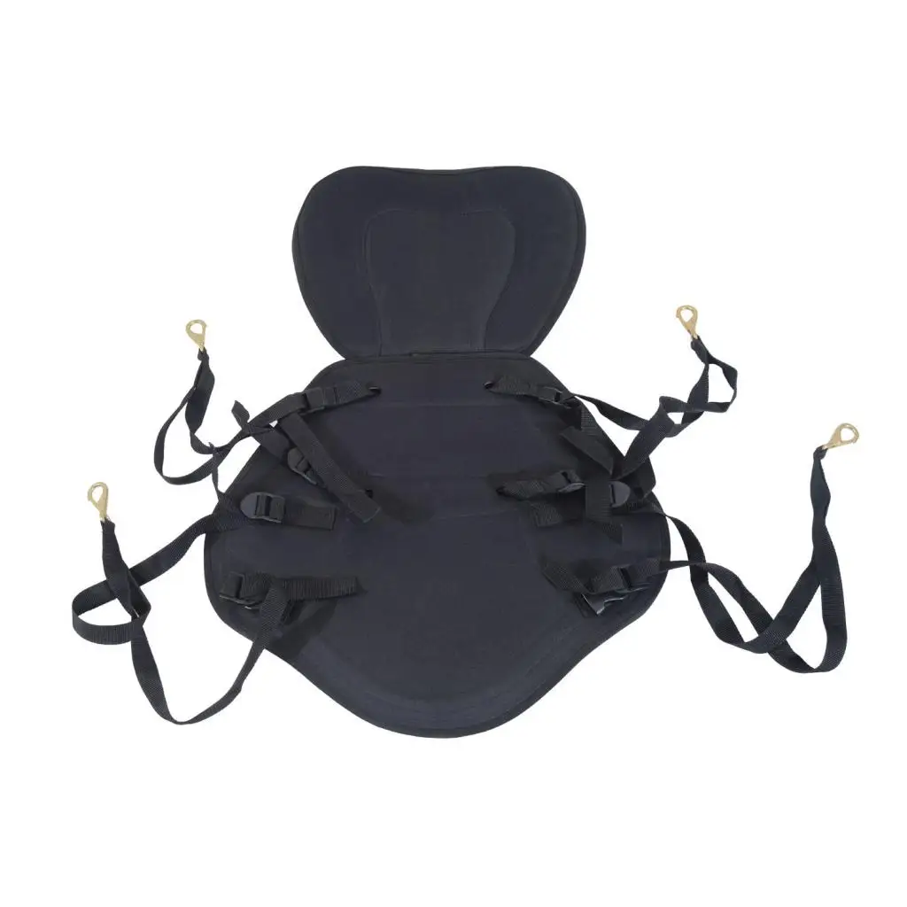 

Deluxe Folding Kayak Seat with Padded Cushion Boat Armchair for Canoe Boat Water Sports and Rafting Comfort
