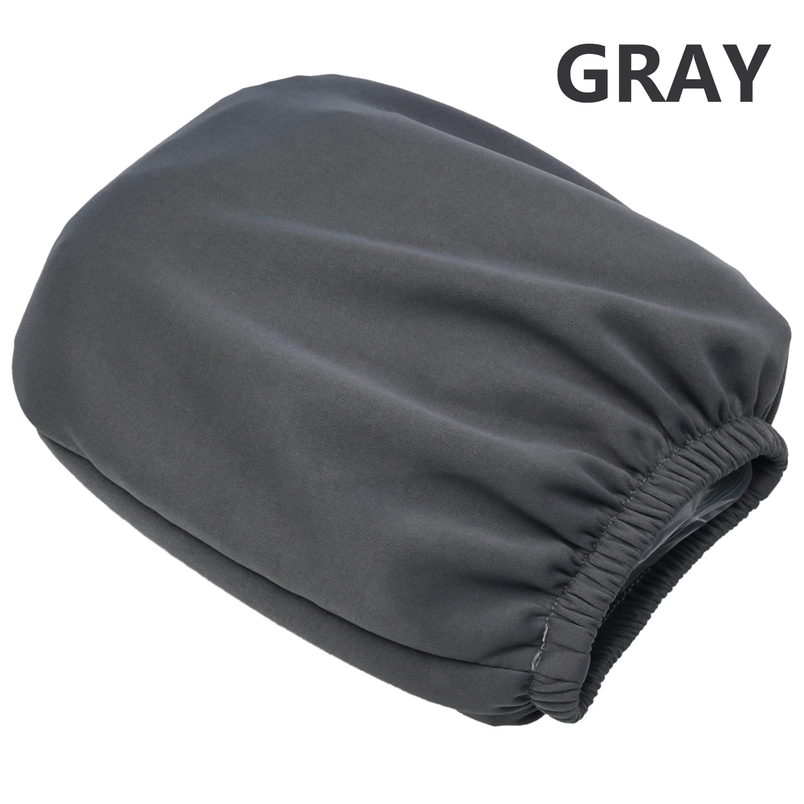 Black Premium Cloth Headrest Cover for Car Truck SUV and Auto Fit Add Comfort and Style to Your Ride Black Premium
