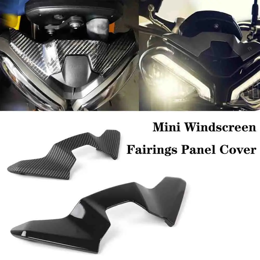 2024 nuevos accesorios de motocicleta nuevo Mini cubierta de Panel de carenados de parabrisas apto para STREET TRIPLE 765R RS MOTO 2 2023-2024