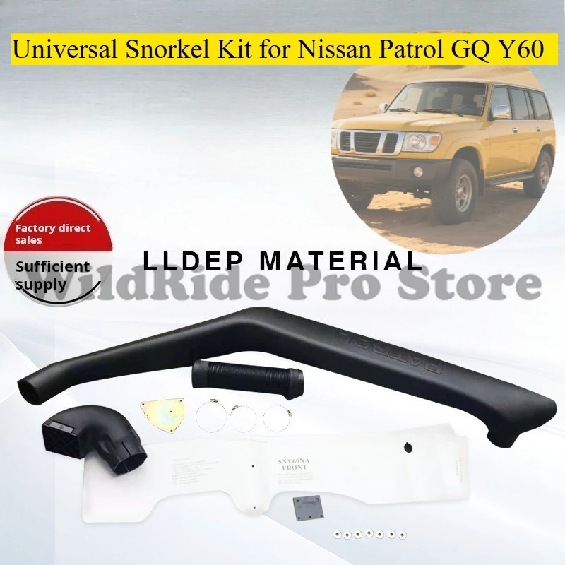 

Universal Snorkel Kit for Nissan Patrol GQ Y60 Waterproof Air Intake Off-Road 4x4 Wading | Factory Direct