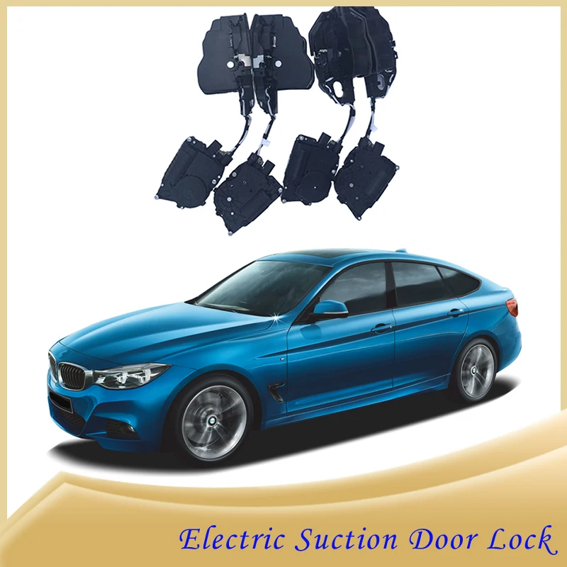 Smart Auto Electric Suction Door Lock for BMW 5series X3 X6 2015-NOW 3 Automatic Soft Close Door Super Silence Car Vehicle Door