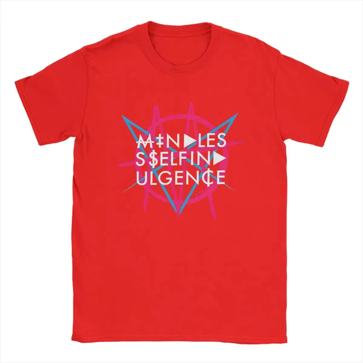 Msi Punk Band Music Mindless Self Indulgence Idol Band T-Shirt Baumwolle Grafik-T-Shirt Herren- und Damen-T-Shirt Sommer Streetwear – Detail 7