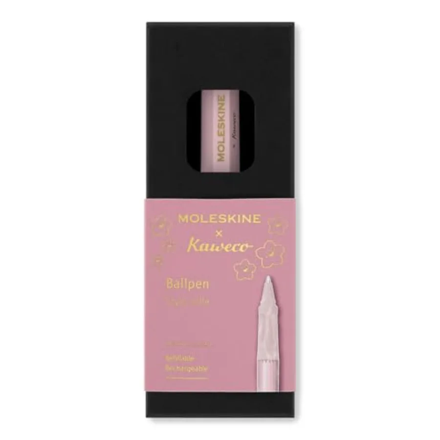 

Limited Edition Sakura 2026 Kaweco Ballpen, 1.0mm Point, Rose Marble with Blue Ink