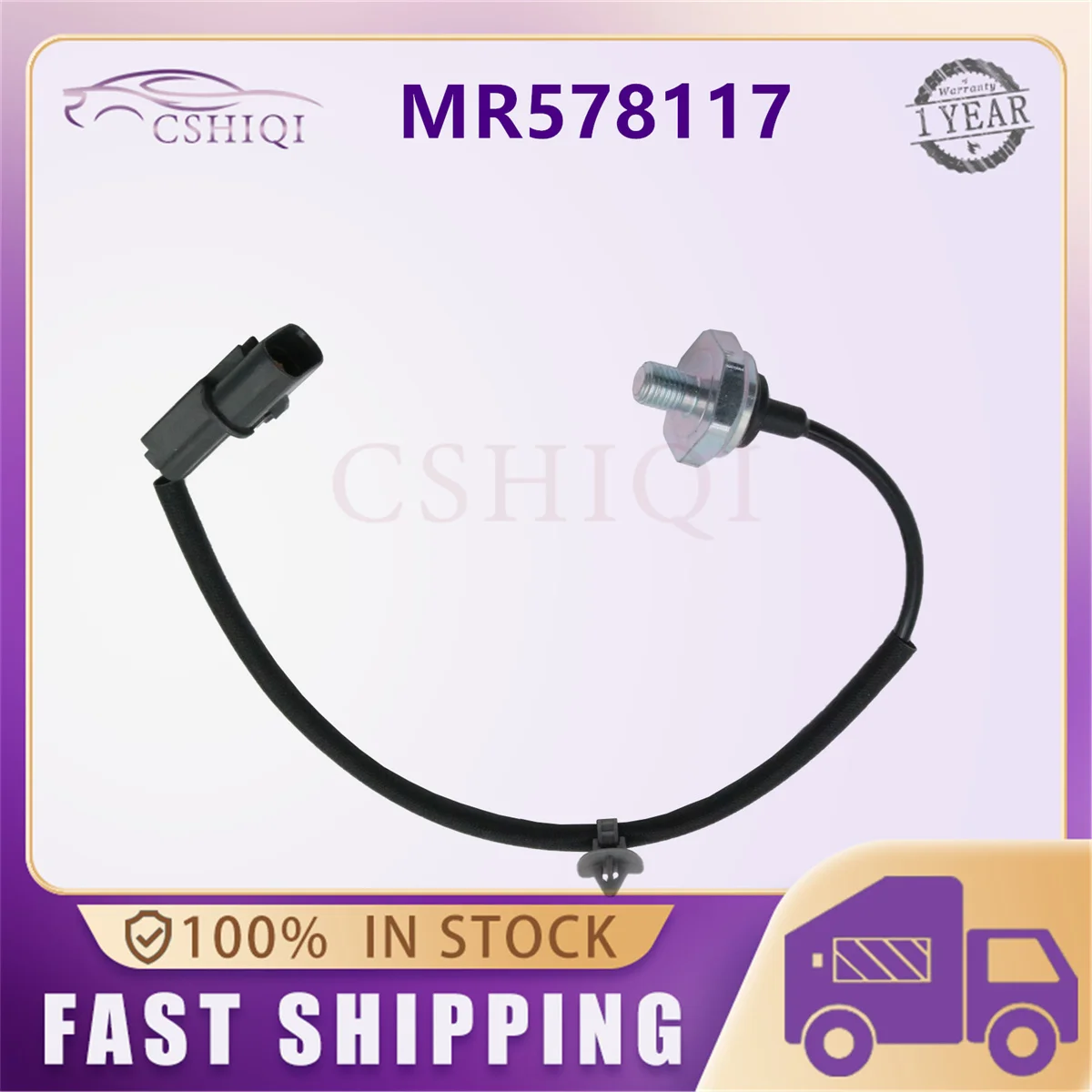 Sensor de Detonación MR578117 para Mitsubishi Lancer Cedia Gala Evo GLX-l Makwa Puma 8th MK8 LS ES Sedan 2003-2006 2004 2005