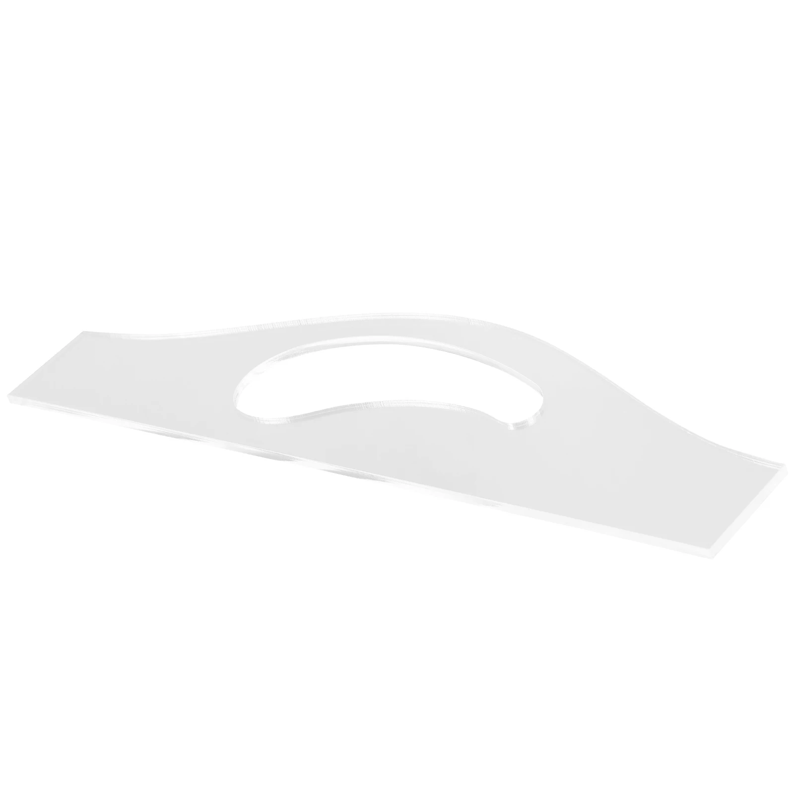 Cutting Board Template Clear Acrylic Handle Stencil for Kitchen Tools Charcuterie Board Templates Woodworking Gadgets