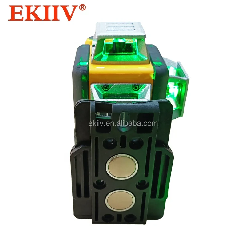 Automatic Self Leveling Cross Line Laser Level High-precision 360 Degree Rotary 12 lines 3D 45m Green Beam Laser Level