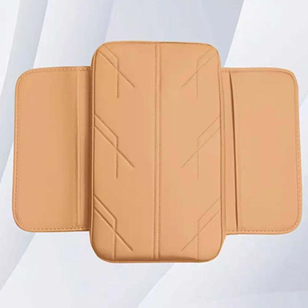 

Fit For ZEEKR 9X 2025 2026 Center Console Armrest Height Pad With Side Storage Bag Car Seat Accessories