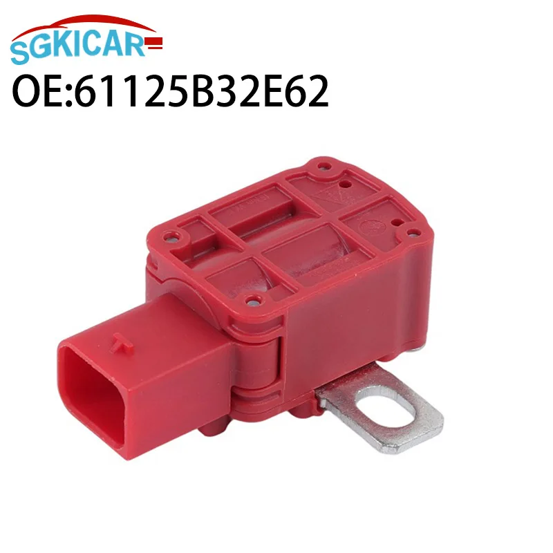 Protector de sobrecarga de caja de fusibles de desconexión de batería de relé de coche 61125B32E62 para BMW G60 G61 G68 G70 Sensor de fusible de batería