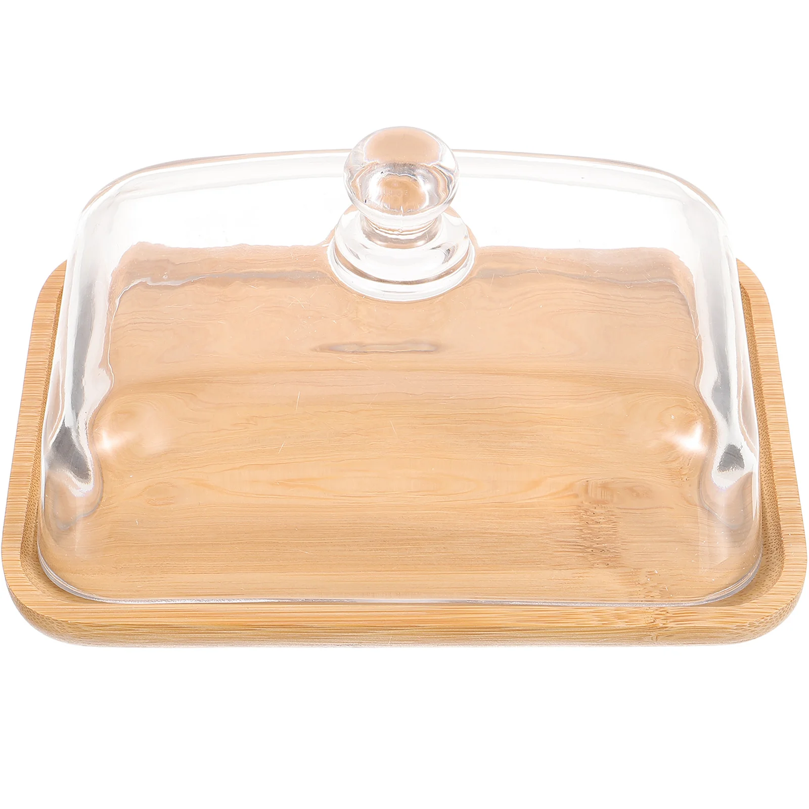 

Cake Stand With Dome Cover Transparent Dessert Display Stand For Wedding Party Birthday Snack Serving Tray Cupcake Holder