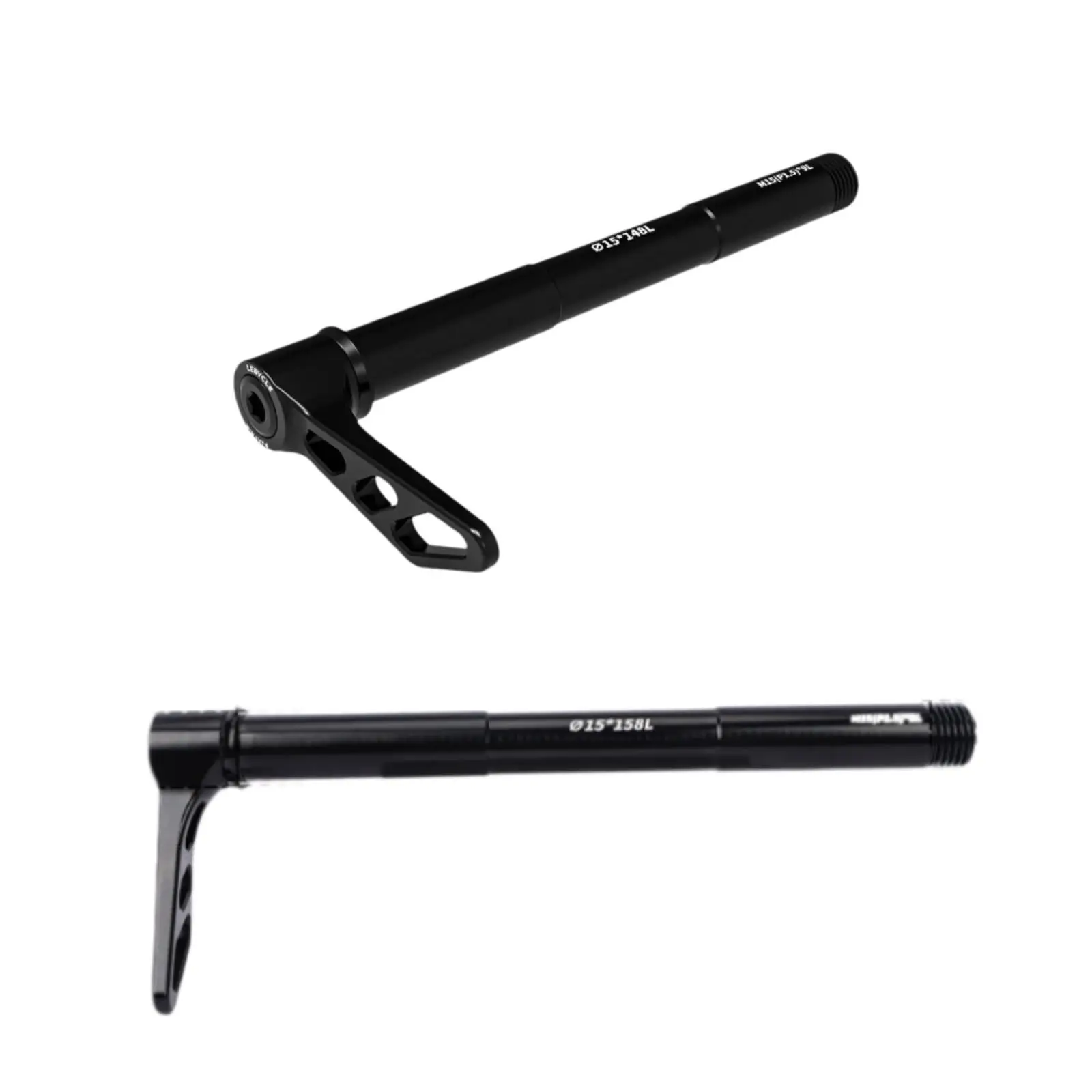 محور سريع التحرير محمول خلفي من خلال محول المحور ملحقات الدراجة المحاور الأمامية والخلفية العملية لقطع غيار دراجات الطريق #2