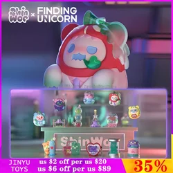 Finding Unicorns Ghost Bear ShinWoo Love and Lab Series Surprise Blind Box Kawaii Anime Action Figures Girls Birthday Gift Toy