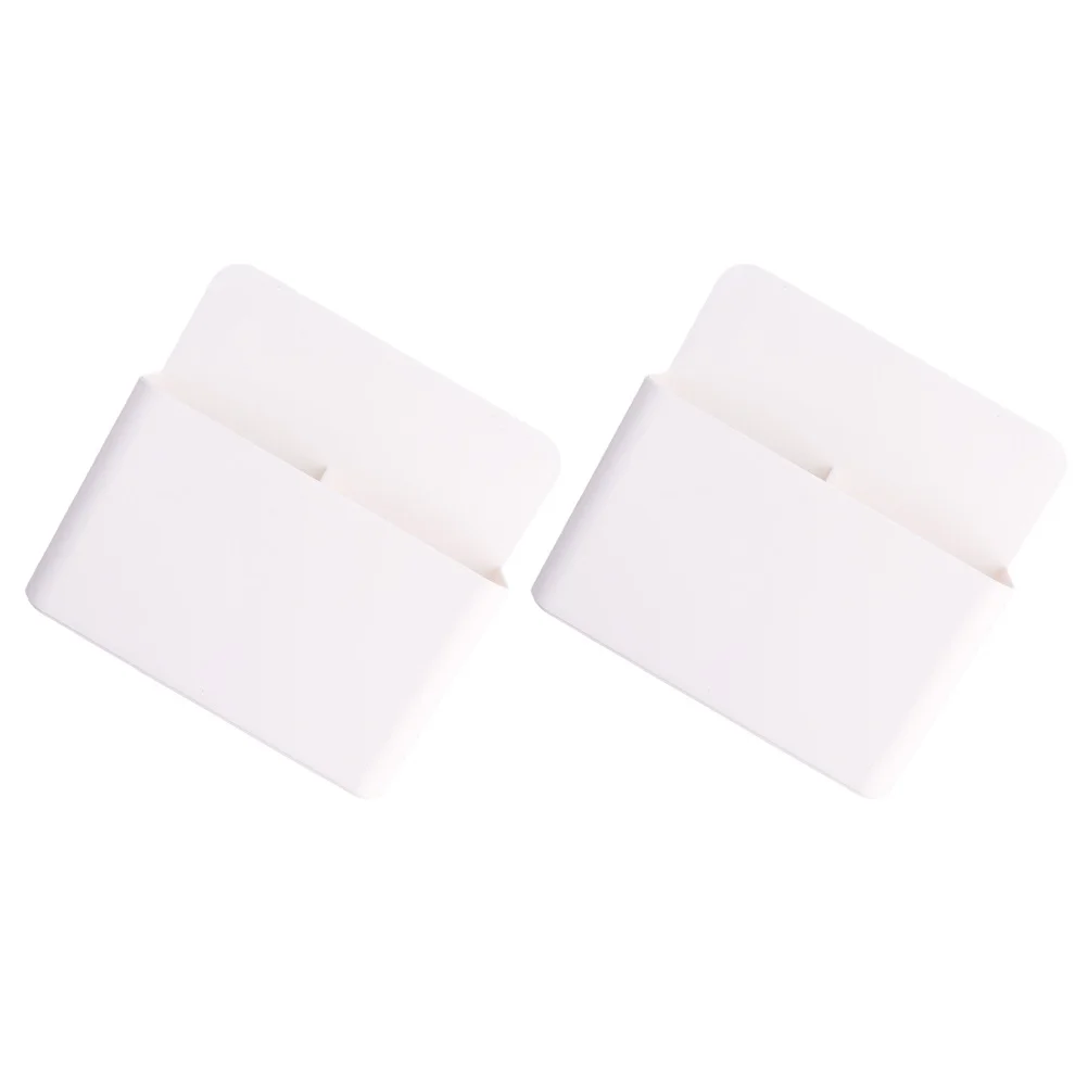 

2Pcs Magnetic Pencil Holder ABS Scratch Resistant Marker Organizer for Whiteboard Dry Erase Board Office School Use