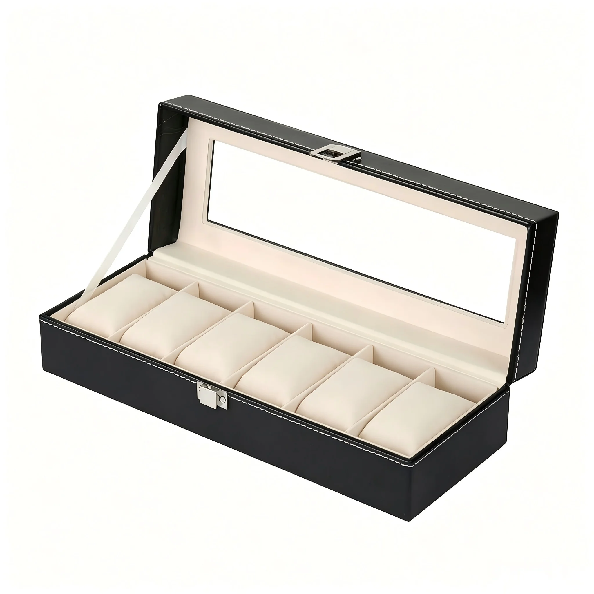 Mechanical Watch Gold Watch Black Face Smooth Metal Clasp Featured In Elegant Box