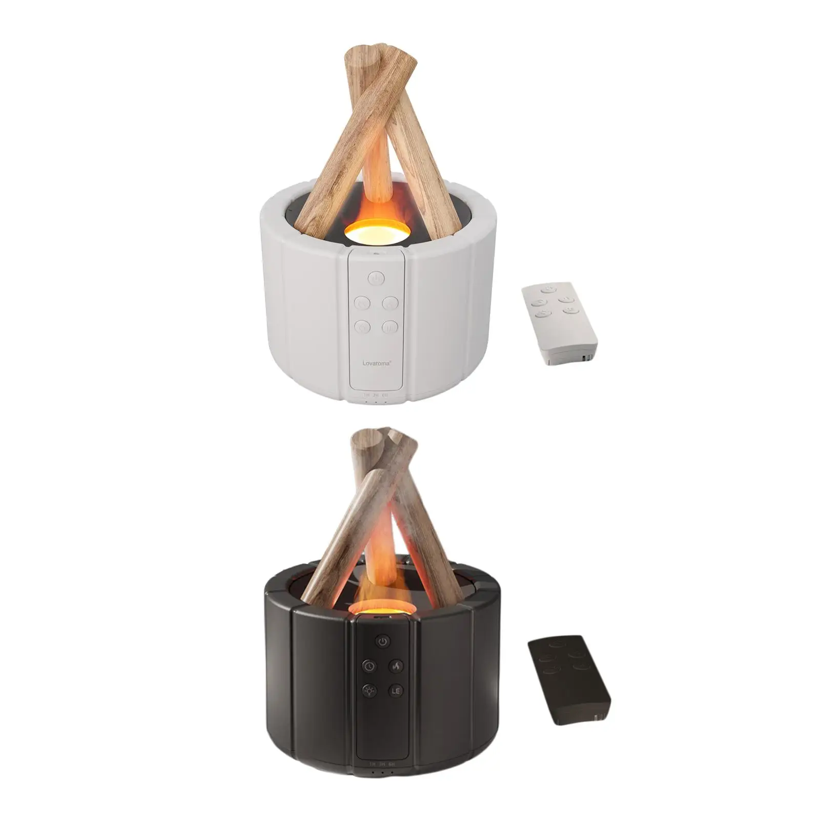 Pelembap udara, dengan kendali jarak jauh warna-warni lampu malam USB penyebar Aroma elektrik untuk kantor rumah ruang kamar tidur belajar Spa