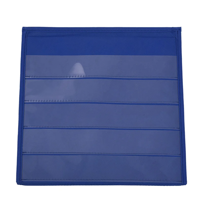 5X Tabletop Desktop Pocket Chart Table Top With Bonus 100X Dry Erase Cards, (13 Inches X 12 Inches)