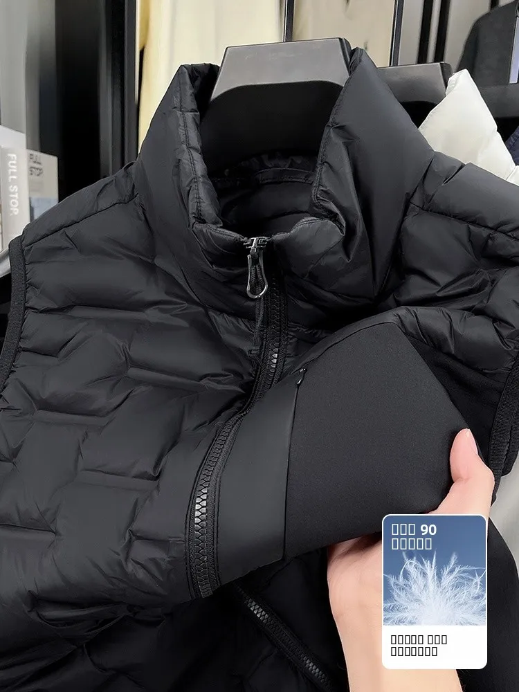 

Мужская куртка Lormen Thiened Du с воротником-стойкой, утепленная, ветрозащитная, повседневная, из нейлоновой ткани, для мужчин среднего возраста