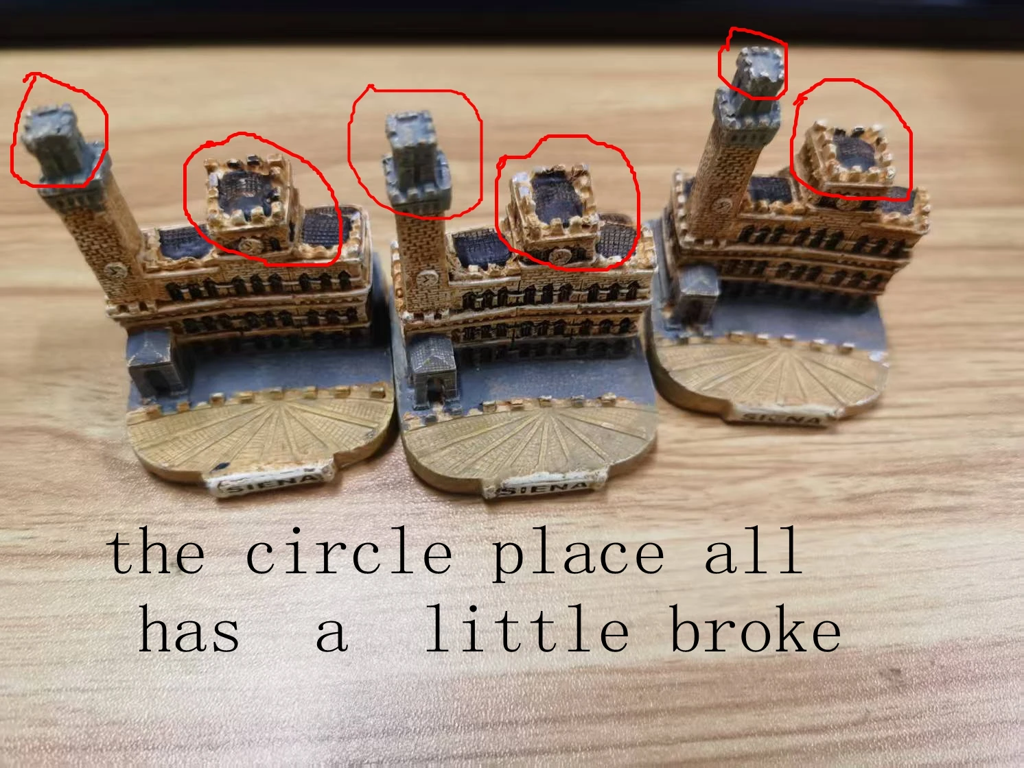 

FLAW Resin figure mental psychological sand table game box court therapy building siena