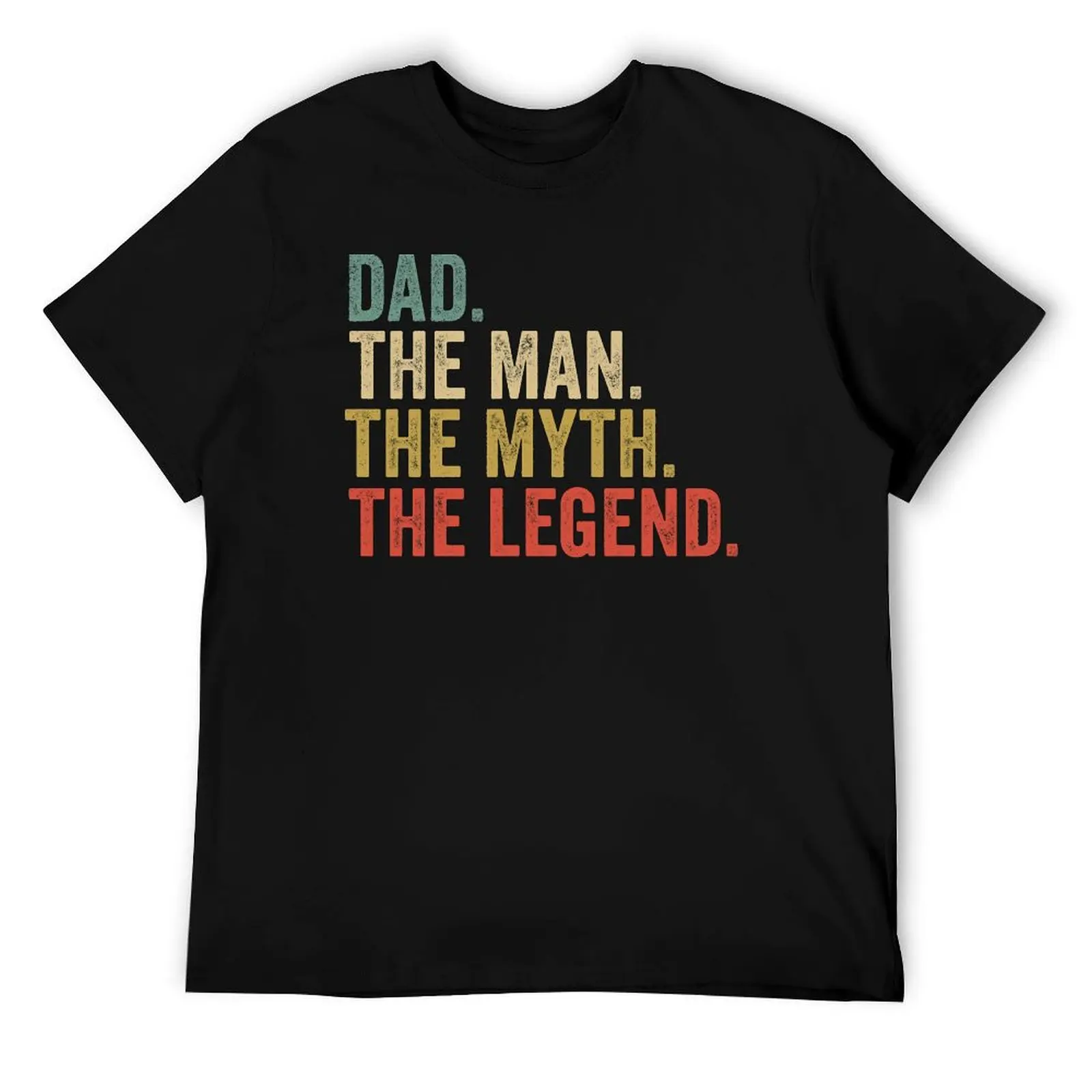 

Dad the man the myth the legend retro fathers day T-Shirt man t shirt summer t shirt man casual funny t shirts T-Shirt