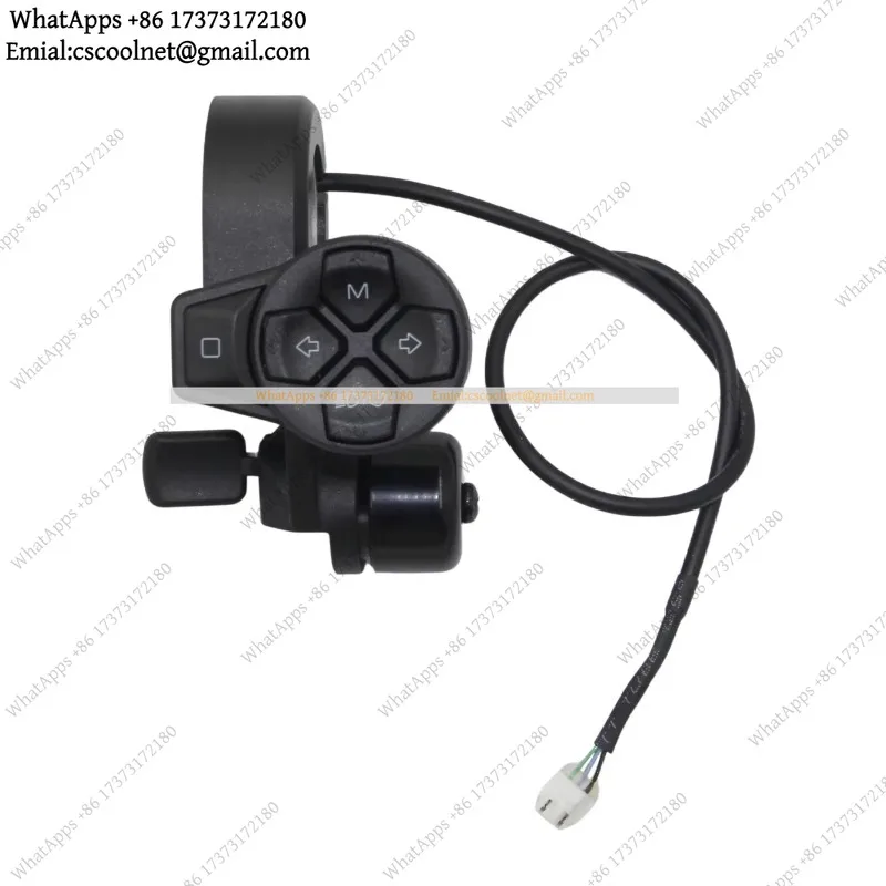Multi-Functional Switch with Bell & Turn Signal Button for Electric Scooter Segway Ninebot ZT3 Pro Max G3 F3 Replacement Part