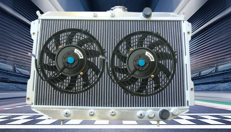 Aluminum Radiator & fan FOR MITSUBISHI MAGNA Verada TM TN TP 1984-1991 AT 1985 1986 1987 1988 1989 1990 91 90 89 88 87 86 85 84