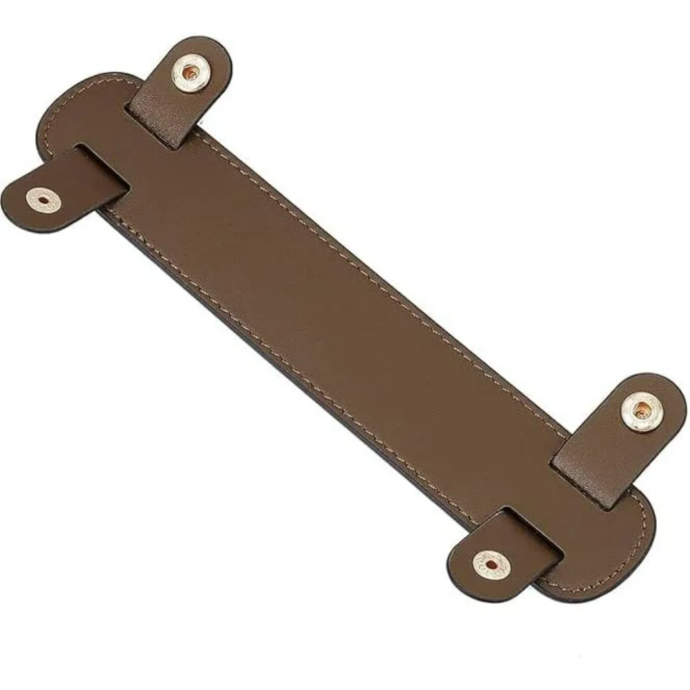 

PU Leather Shoulder Strap Pad Replacement Shoulder Pad Adjustable Non-Slip Shoulder Pad Cushion for 0.62" Wide Strap Detachable