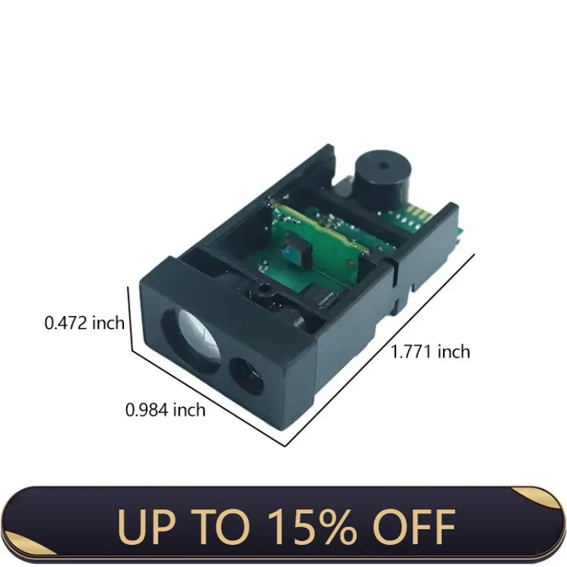 10Hz Hight Speed Laser Telemeter Dynamic Monitoring Distance Meter 60m Rangefinder TTL Module OEM