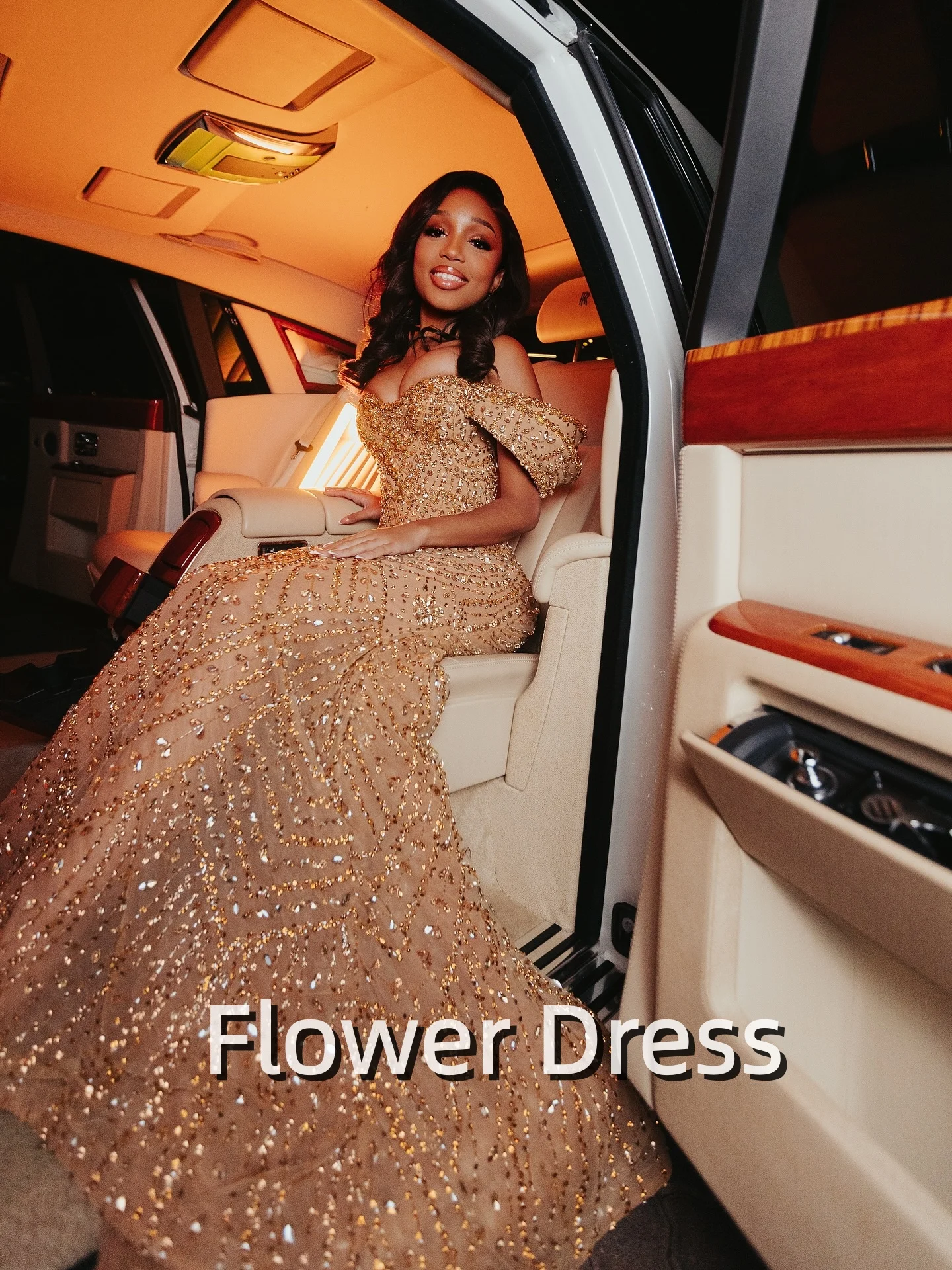 Glitter Diamond Prom Dresses for Woman Bodycon Mermaid Banquet Party Gowns Customized Sleeveless Strapless vestidos de festa view 5