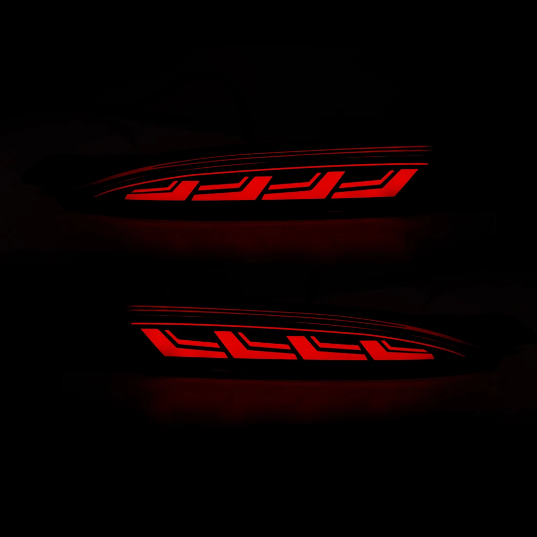 マツダcx5 KF型 2022,2023 LEDリフレクターライト赤色新品 マツダ CX5 CX-5 2022 2023 LED リアバンパーリフレクターライト自動
