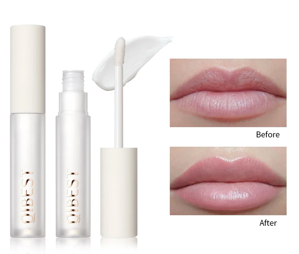 Qibest Shea Butter Lip Balm Moisturizing Anti-drying Repair Lip Line Lipstick Matte Anti-aging Lip Primer Waterproof Liquid 30g