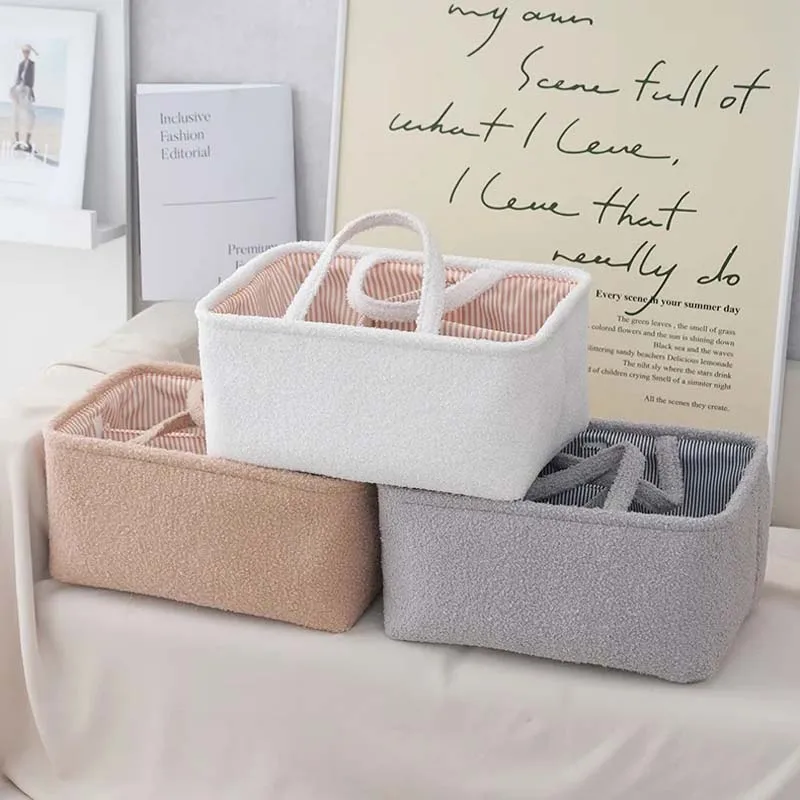 Тканевое отделение, корзина для хранения, портативная сумка для мамы, сумка для подгузников, многофункциональная настольная корзина для хранения мелочей, органайзер для игрушек