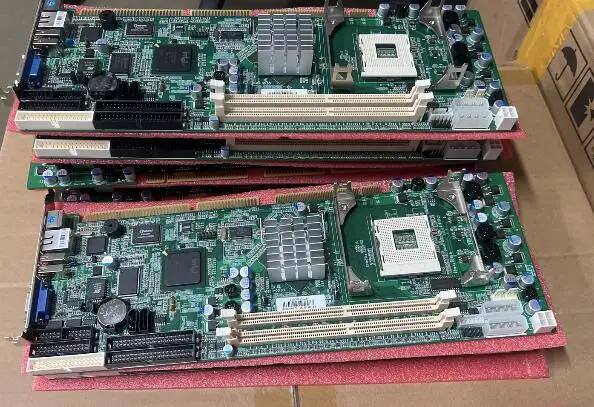 865 Full-size CPU Card PICMG1.0 New Original IPC Motherboard ISA PCI Industrial Mainboard with 1LAN(82559/ER/82551QM) Socket478