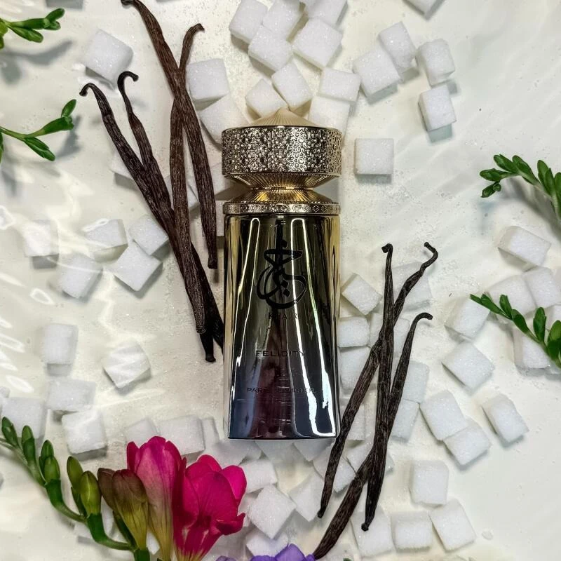 

100ml Sweet Floral Perfume Champagne Freesia Cassis Vanilla Sugar Musk Long Lasting Eau De Parfum Elegant Fragrance For Women