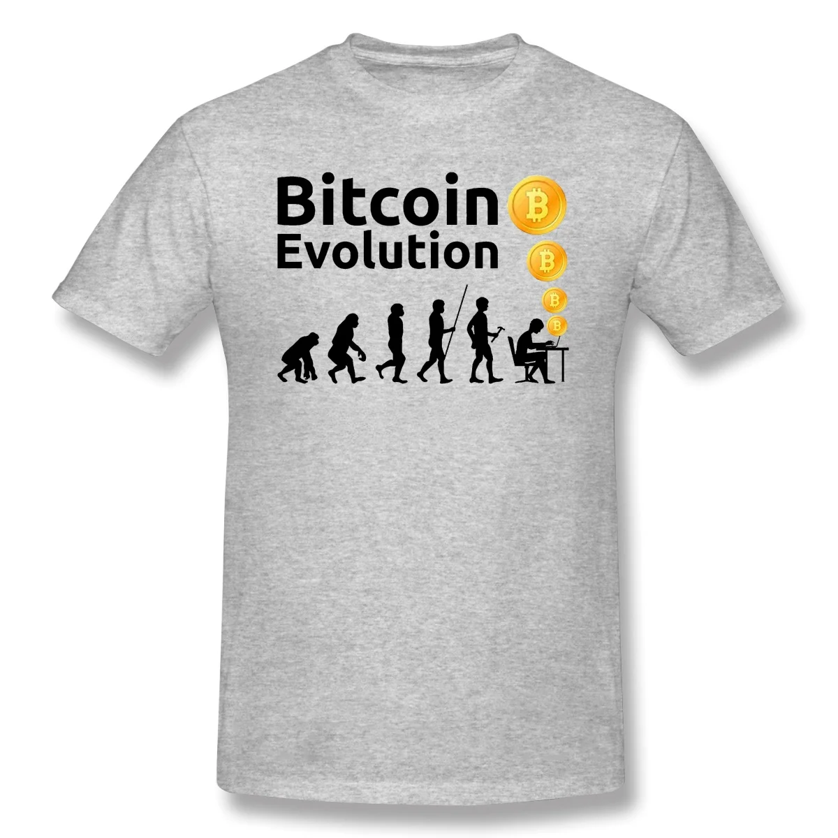 

Bitcoin Funny Dogecoin Stocks New Arrival T-Shirt Bitcoin OVersize For Men Cotton Tees Harajuku TShirt Streetwear