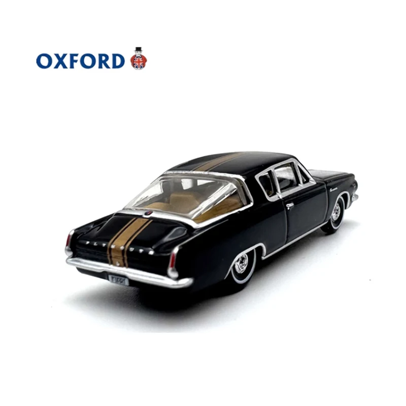 OXFORD Diecast 1:87 Scale Chrysler Plymouth Coupe Alloy Classic Car Model Finished Product Simulation Toy Static Model