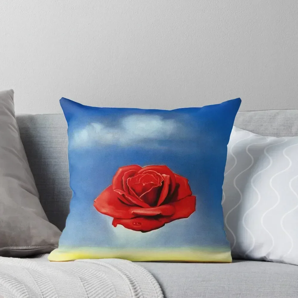 

The Meditative Rose-Salvador Dali Throw Pillow ornamental pillows for living room Pillowcase Cushion Bed pillowcases pillow